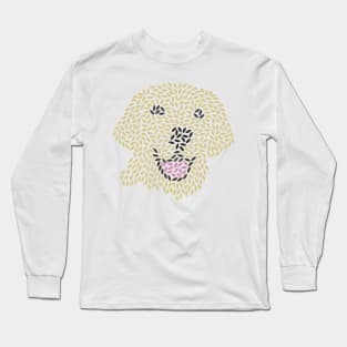 Happy Golden Retriever Long Sleeve T-Shirt